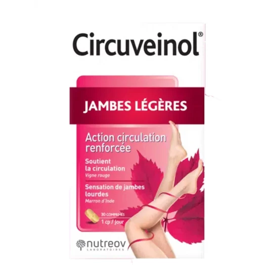 Circuveinol Jambes Légères Action Circulation Renforcée Comprimés - image 2