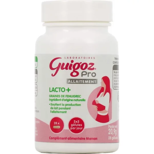 Guigoz Pro Allaitement Lacto + Gélules x 28