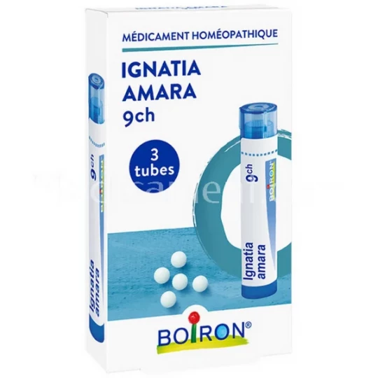 Boiron Homeopack Ignatia Amara 9CH Tubes Granules x 3