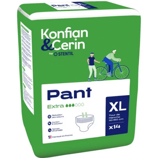 Konfian & Cerin Incontinence Pant Extra x 14 - image 3