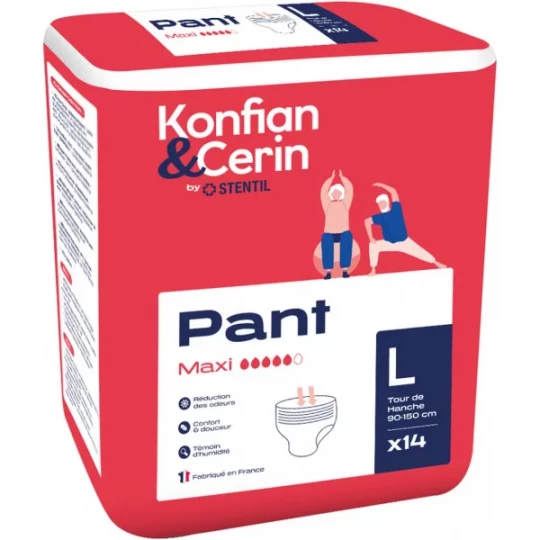 Konfian & Cerin Incontinence Pant Maxi x 14 - image 2