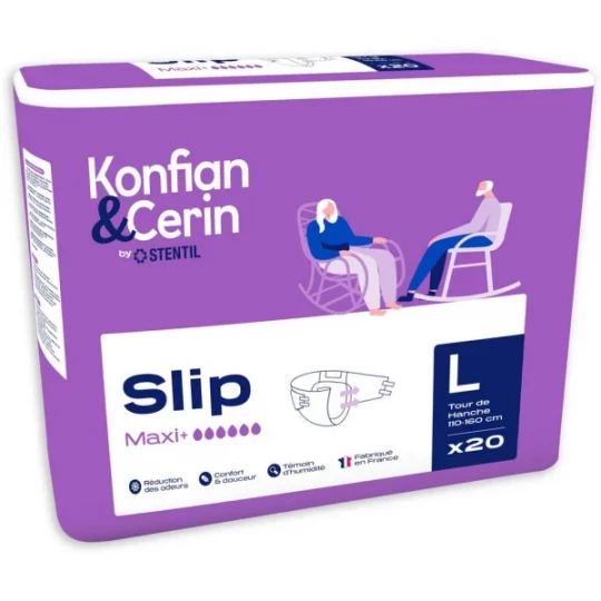 Konfian & Cerin Incontinence Slip Maxi+ x 20 - image 2