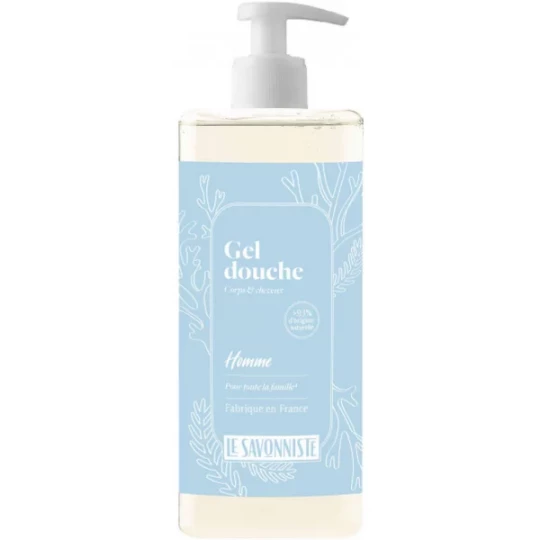 Le Savonniste Gel Douche Corps & Cheveux Marin 1 L