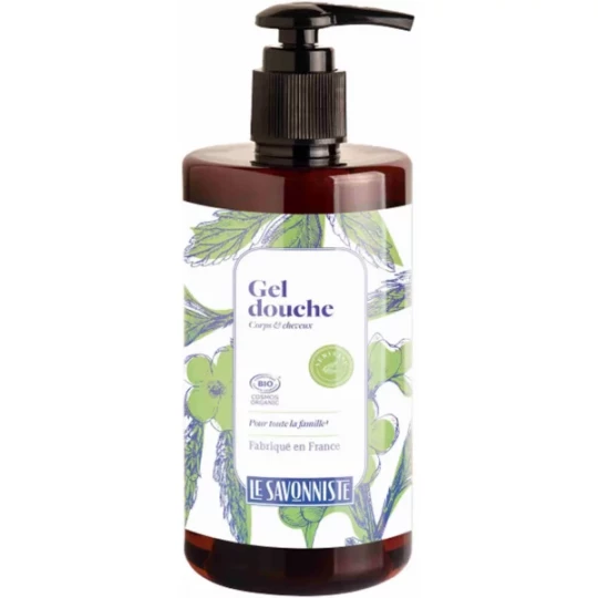 Le Savonniste Gel douche Corps & Cheveux Verveine Bio 1 L