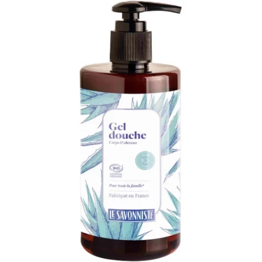 Le Savonniste Gel douche Corps & Cheveux Aloe Vera Bio 1 L