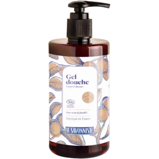 Le Savonniste Gel douche Corps & Cheveux Karité Bio 1 L