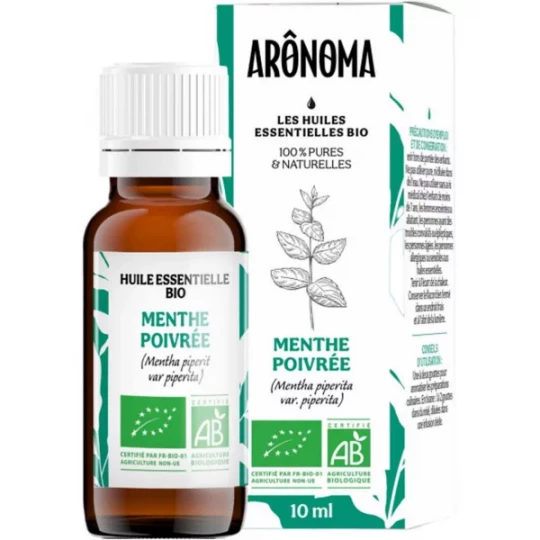 Arônoma Huile Essentielle Menthe Poivrée Bio 10 ml