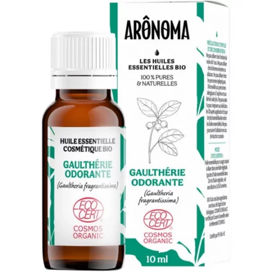 Arônoma Huile Essentielle Gaulthérie Odorante Bio 10 ml