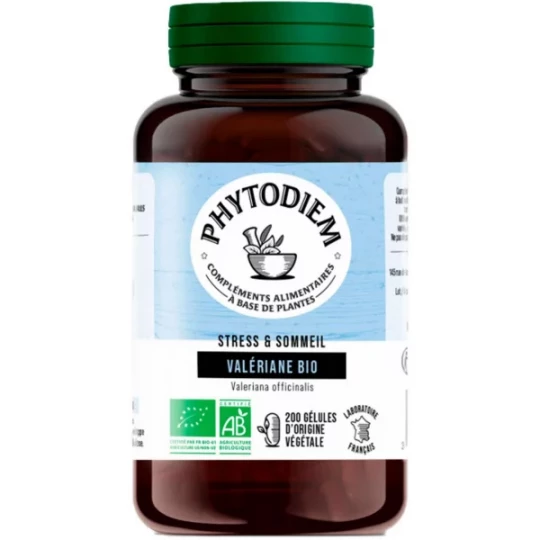 Phytodiem Valériane Bio 280 mg Gélules x 200
