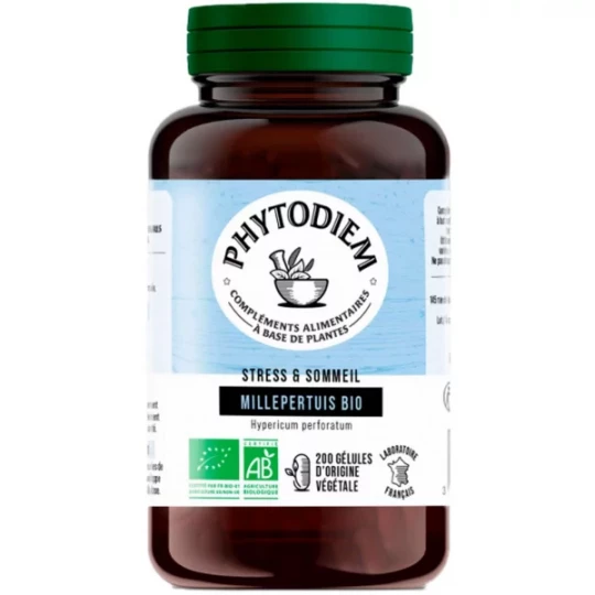 Phytodiem Millepertuis Bio 250 mg Gélules x 200