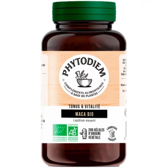 Phytodiem Maca Bio 380 mg Gélules x 200
