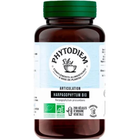 Phytodiem Harpagophytum Bio 330 mg Gélules x 200