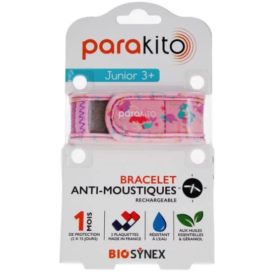 Para'Kito Bracelet Anti-Moustiques Rechargeable Junior + 2 Recharges - image 6