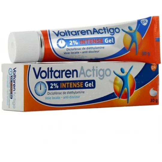 VoltarenActigo 2% Intense Gel Tube 30 g