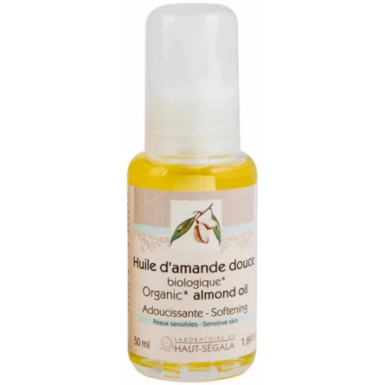 Laboratoire du Haut-Ségala Huile d'Amande Douce Bio 50 ml