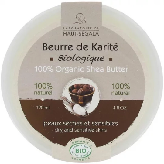 Laboratoire du Haut-Ségala Beurre de Karité Bio 120 ml