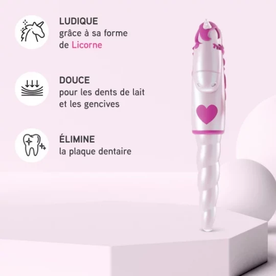 Elgydium Kids Unicorn Brosse à Dents 2-6 Ans Souple - image 6