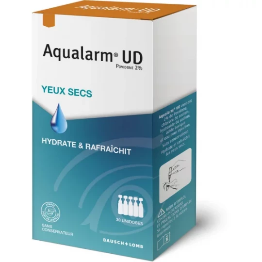Aqualarm UD Yeux Secs Unidoses x 30