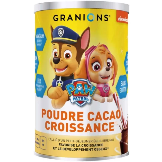 Granions Kid Pat Patrouille Croissance Choco 300 g
