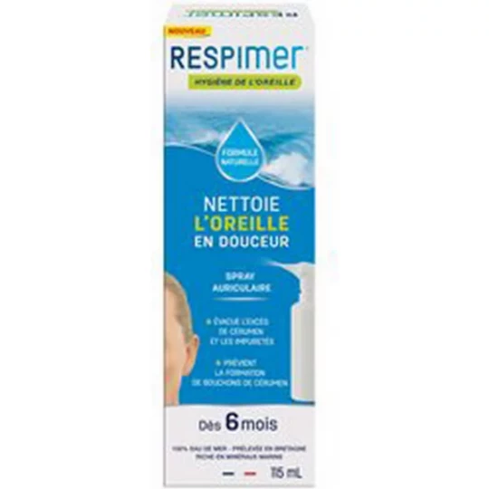 Respimer Hygiène de l'Oreille Spray Auriculaire 115 ml