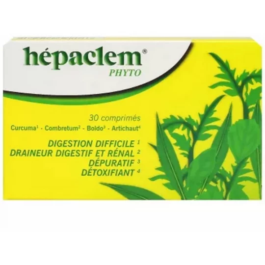 Hepaclem Phyto Comprimés x 30