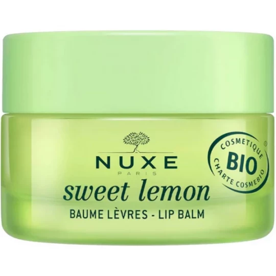 Nuxe Sweet Lemon Baume Lèvres Bio 15 g