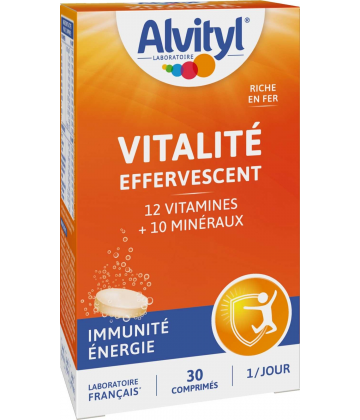 Alvityl Vitalité Comprimés Effervescents x 30
