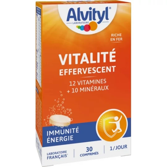 Alvityl Vitalité Comprimés Effervescents x 30