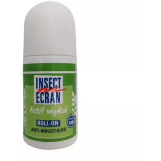 Insect Ecran Actif Végétal Brume Anti-Moustiques Roll-On 50 ml