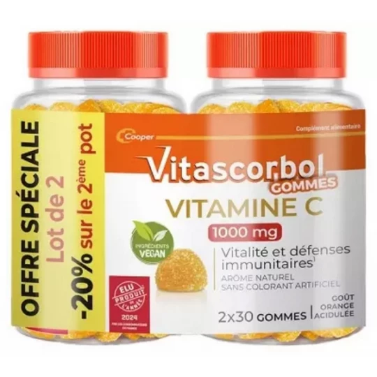 Vitascorbol Vitamine C 1000mg Gommes - image 4