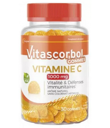 Vitascorbol Vitamine C 1000mg Gommes
