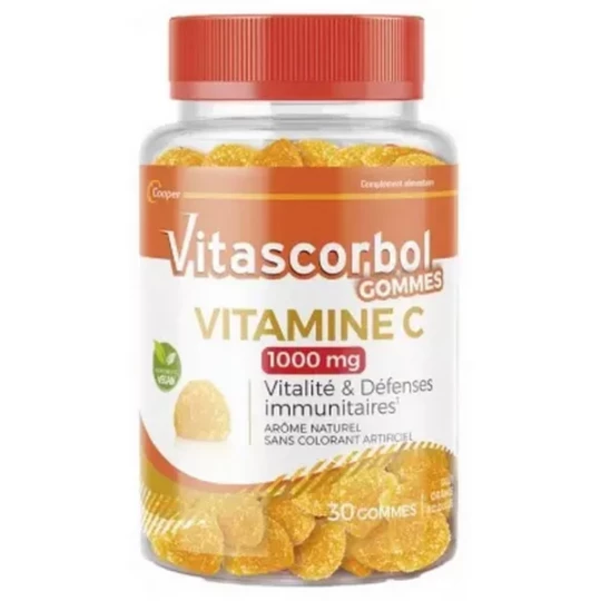 Vitascorbol Vitamine C 1000mg Gommes
