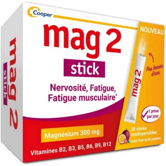 Mag 2 Fatigue Sticks Orodispersibles x 30
