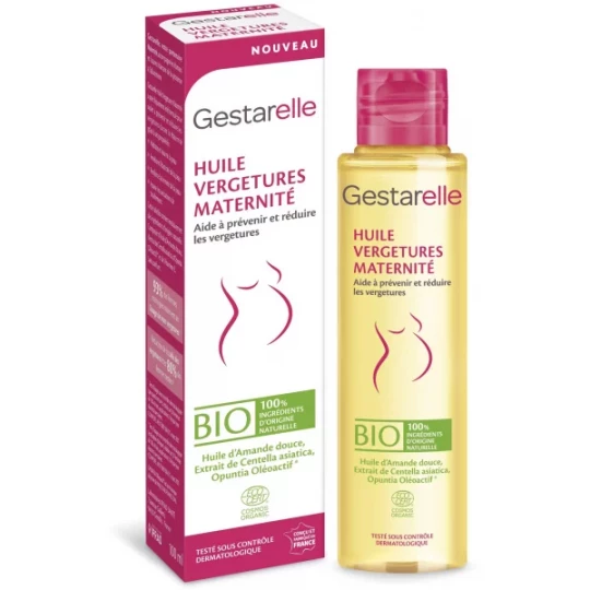 Gestarelle Bio Huile Vergetures Maternité 100 ml