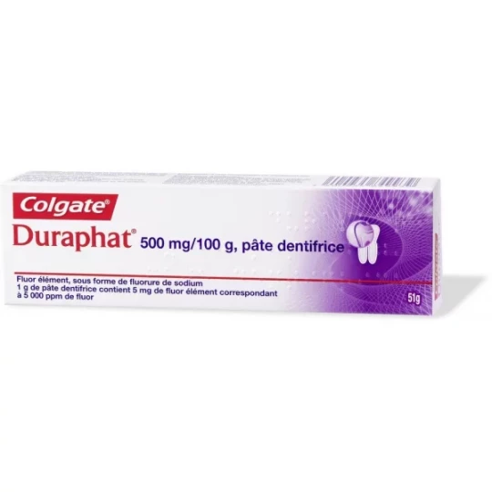 Duraphat 500 mg/100 g Pâte Dentifrice 51 g