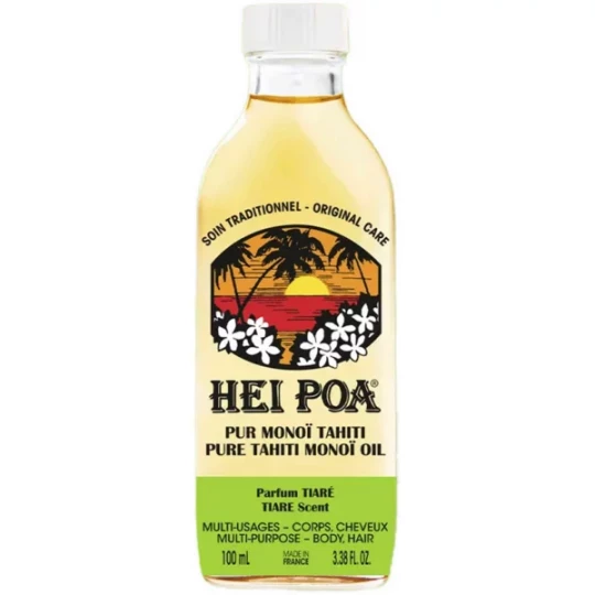 Hei Poa Pur Monoi Tahiti Tiaré 100 ml