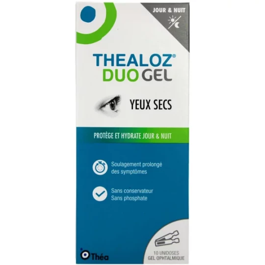 Thealoz Duo Gel Ophtalmique Yeux Secs Unidoses x 10