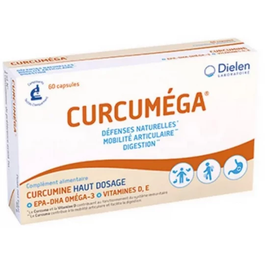 Dielen Curcuméga Capsules x 60