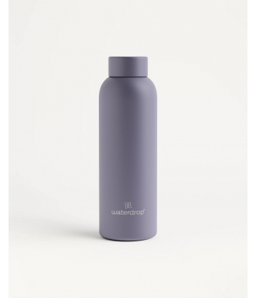 Waterdrop Bouteille Isotherme Inox Violet Mat 600 ml