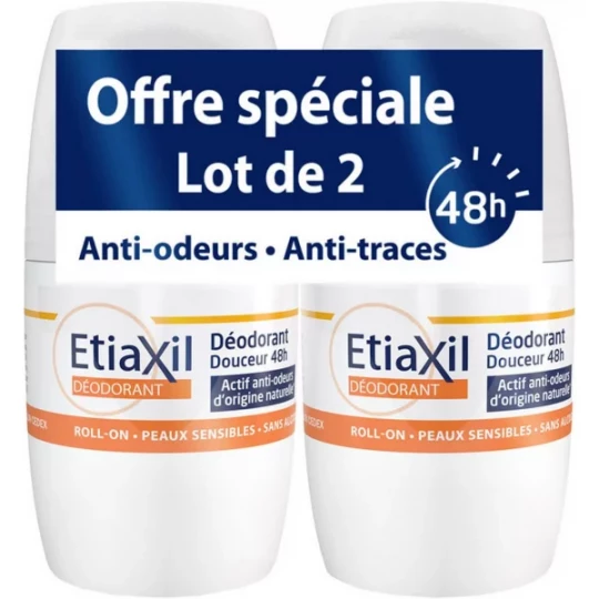 Etiaxil Déodorant Douceur 48h Roll On - image 2