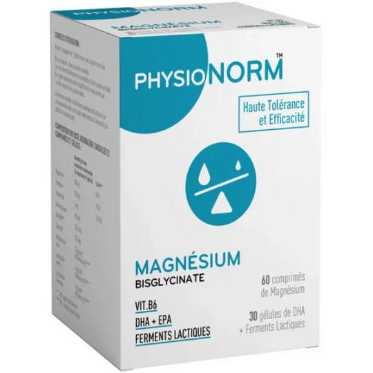 Physionorm Magnésium Comprimés x 60 + Gélules x 30