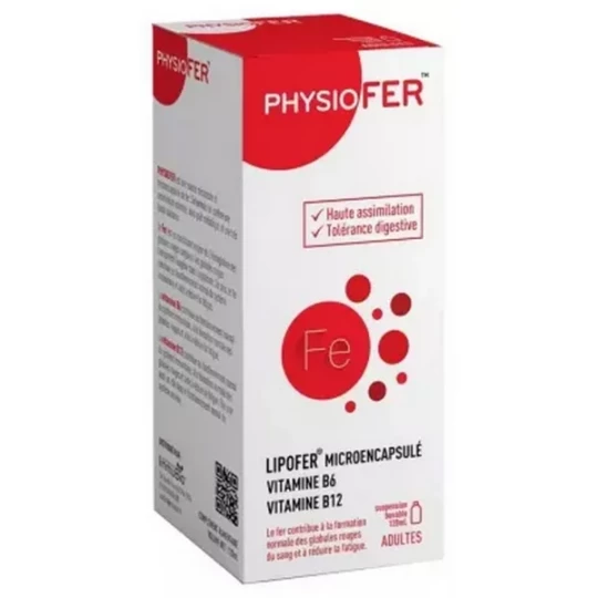 Immubio PhysioFER Adultes Suspension Buvable 120 ml