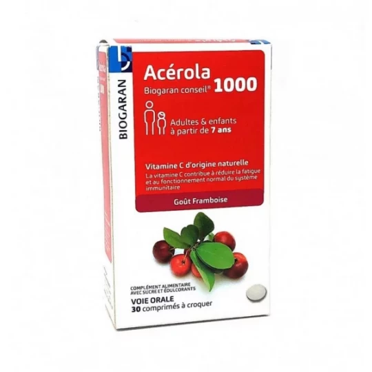 Biogaran Conseil Acérola 1000 Comprimés x 30