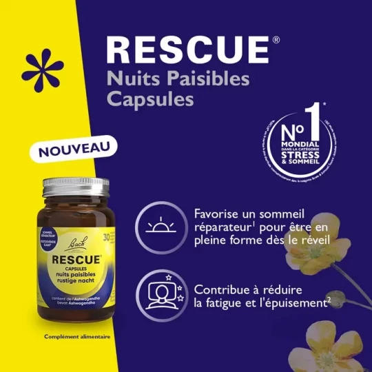 Rescue Nuits Paisibles Capsules x 30 - image 2