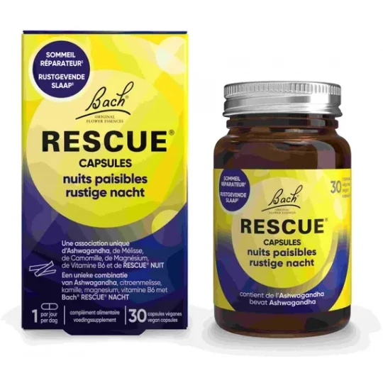 Rescue Nuits Paisibles Capsules x 30