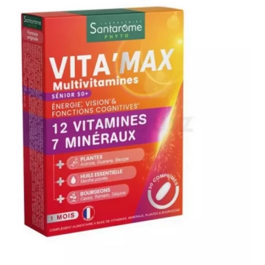 Santarome Vita'Max Sénior Comprimés x 30