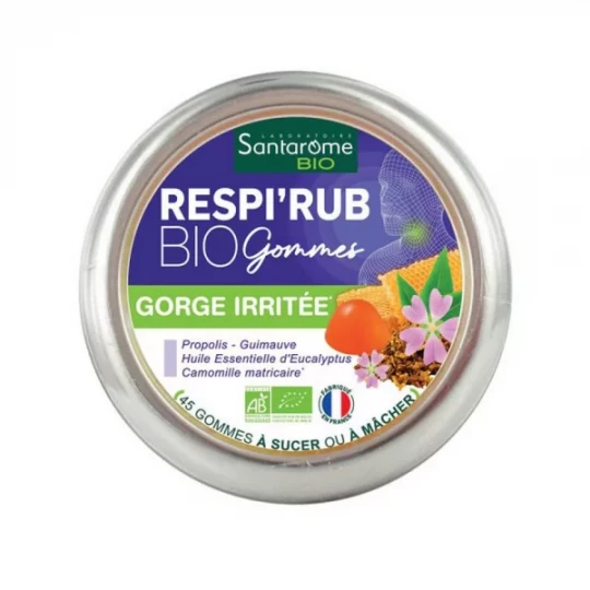 Santarome Respirub Gomme Bio x 45