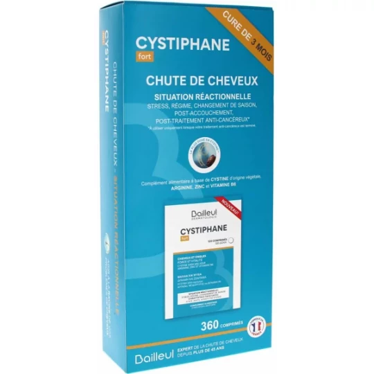 Cystiphane Fort Cheveux et Ongles 3 Mois