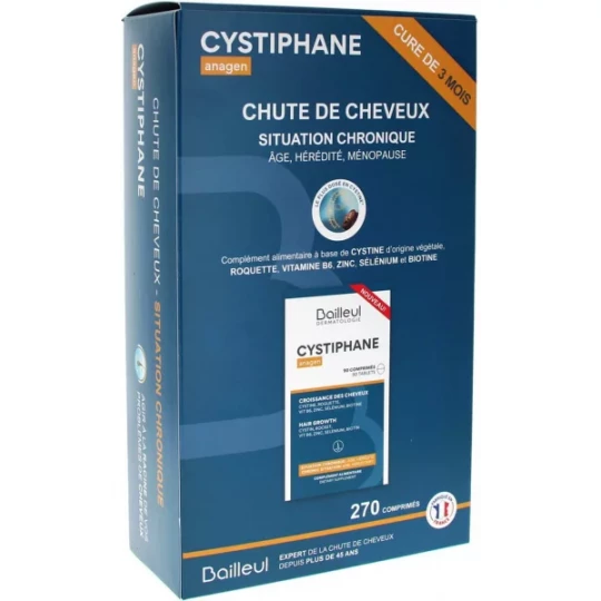 Cystiphane Tri Pack Anagen Cure 3 Mois