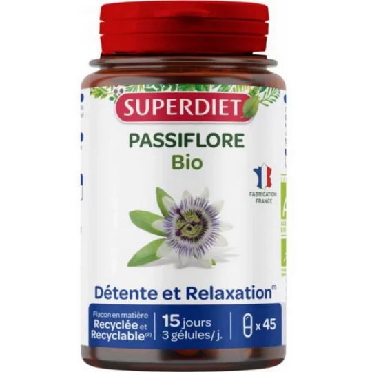 Superdiet Passiflore Bio Gélules x 45